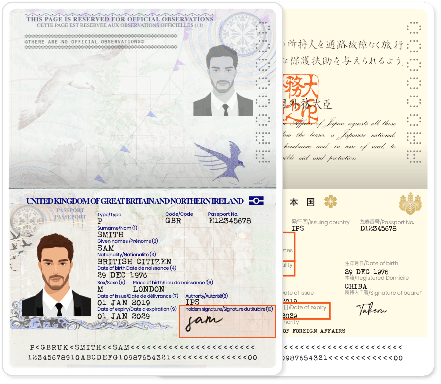 Passport image